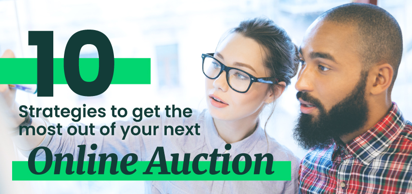 10 Strategies to get the most out of your next Online Auction Banner